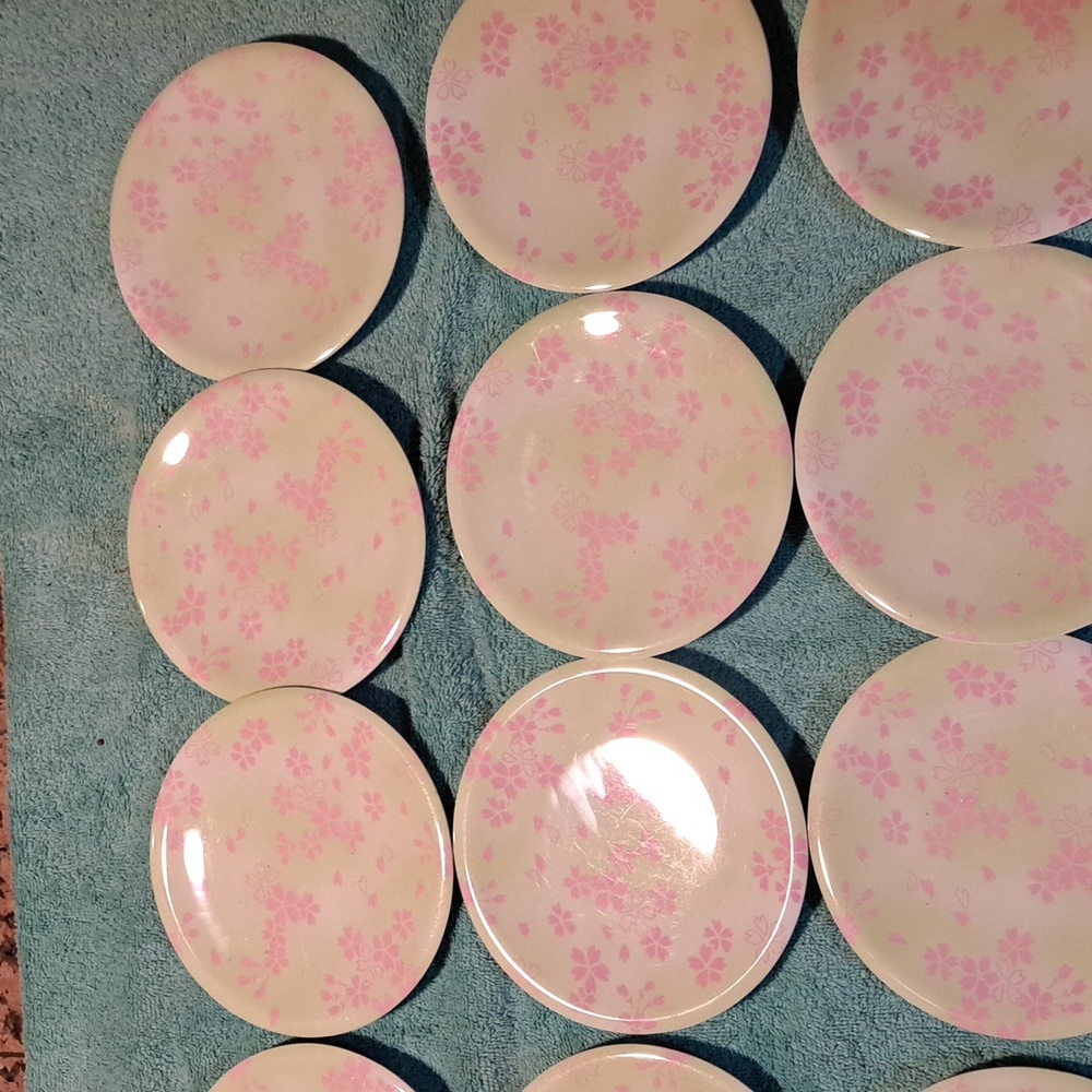 Melamine dessert plates